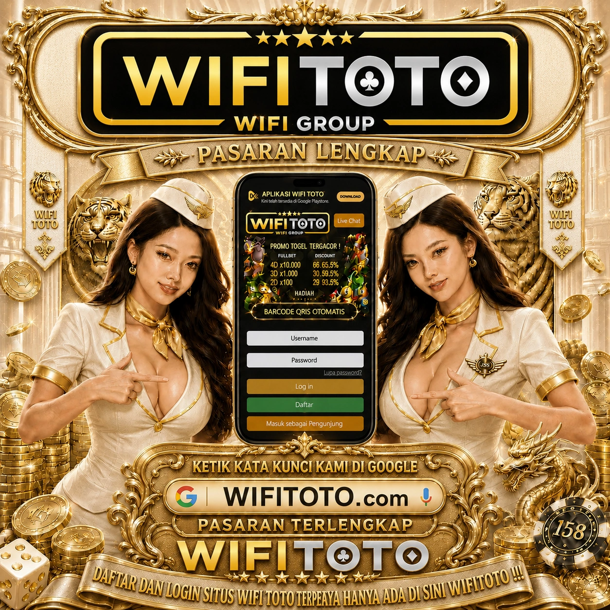 LOGIN WIFITOTO ⚡️Wifi Link Situs Toto Slot Gacor Server Thailand Resmi Pilihan Terpercaya WIFITOTO di Indonesia